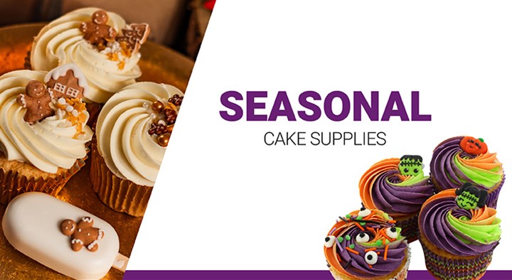 Seasonal Cake Supplies - Christmas, Halloween, Easter