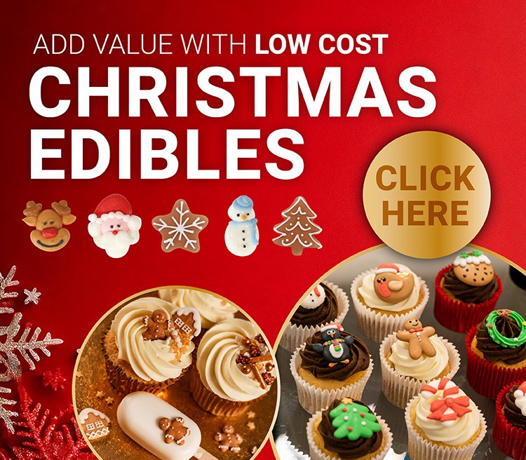 Christmas Edible Cake Decorations