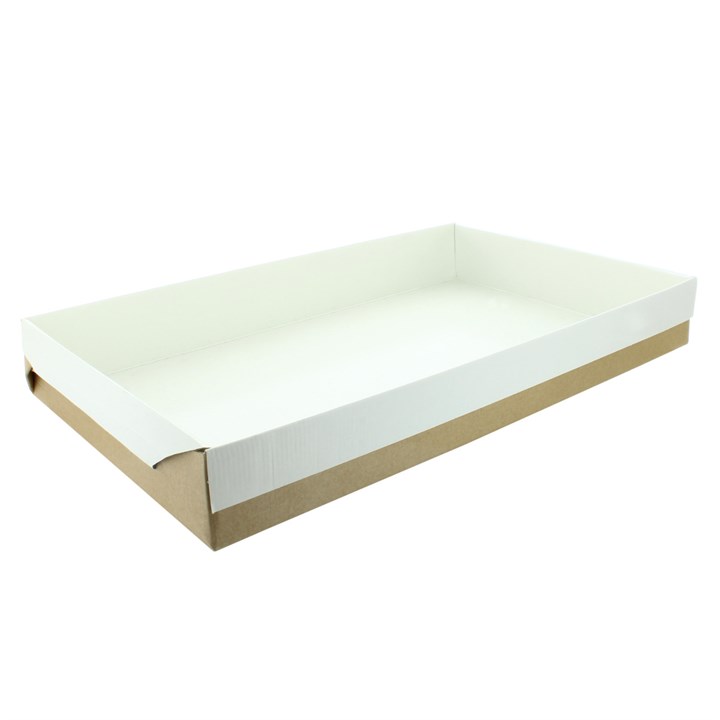 90 x Bakeable Tray 372x222x60mm