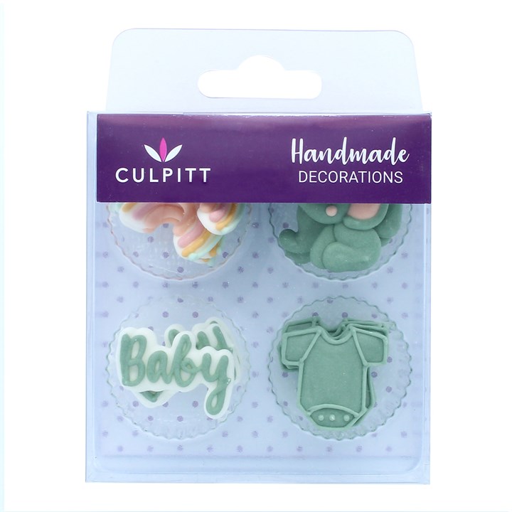 Culpitt Baby Pipings Green-12 Piece- Retail Pack