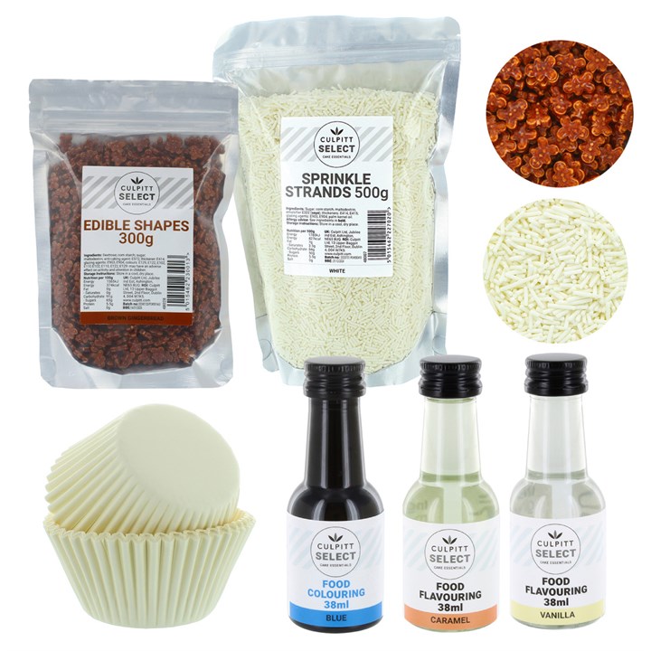 Culpitt Select Christmas Blue Cupcake Bundle