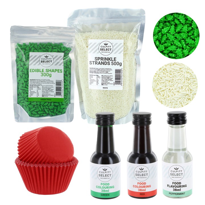 Culpitt Select Christmas Trees Cupcake Bundle