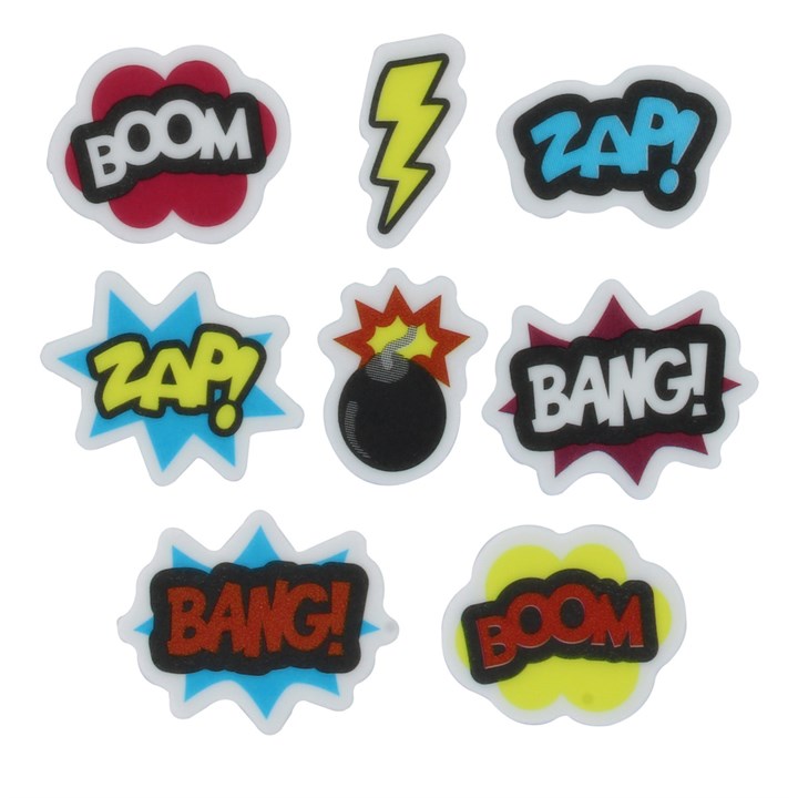 Superhero Sugar Decorations