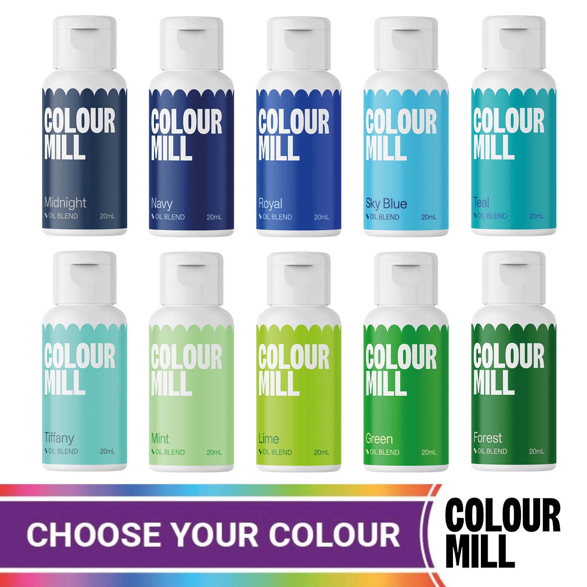 Colour Mill - Oil Based Food Colouring - 20ml 